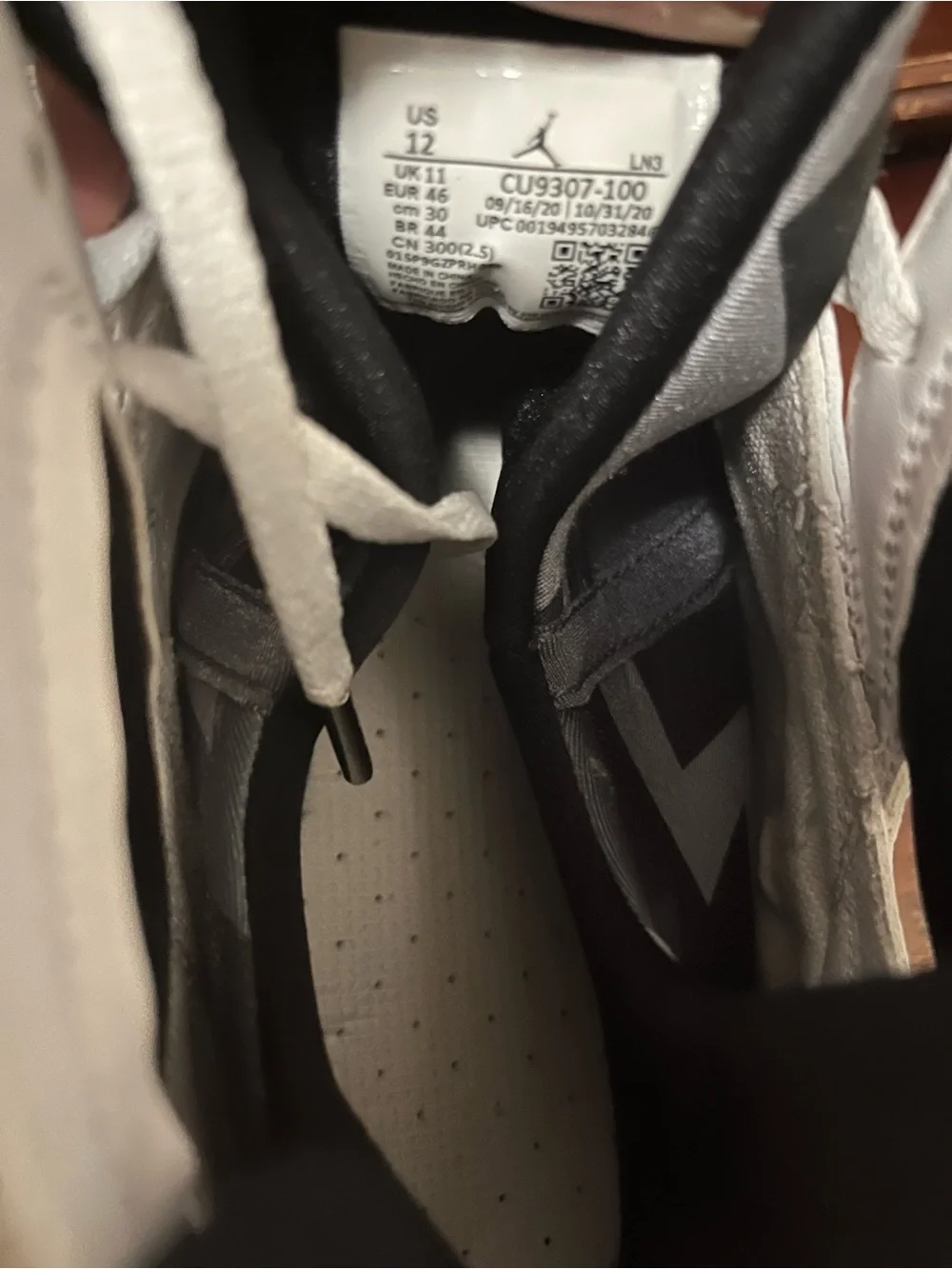 Jordan 7 flint size 12